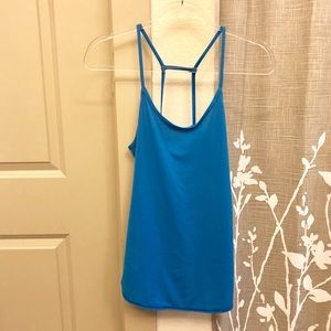 Z by Zella Square Racerback Strappy Workout Top